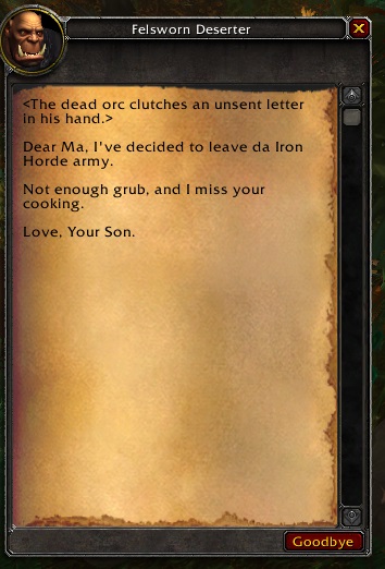blizzards way of making me cry