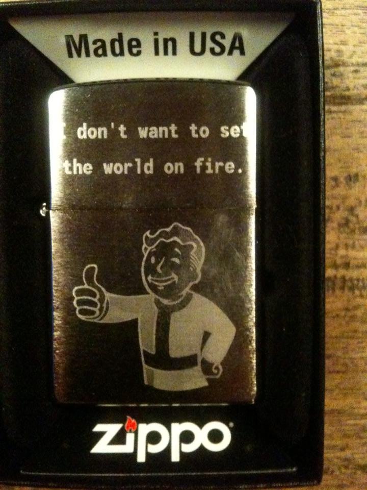 Fallout Zippo Lighter