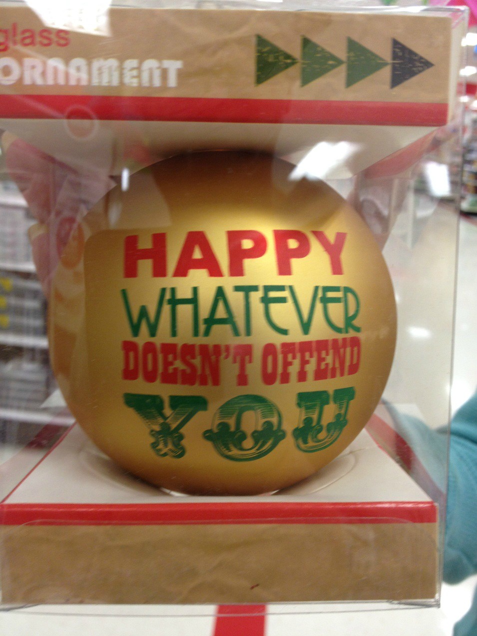 Touch&eacute; Target! Happy Whatever..