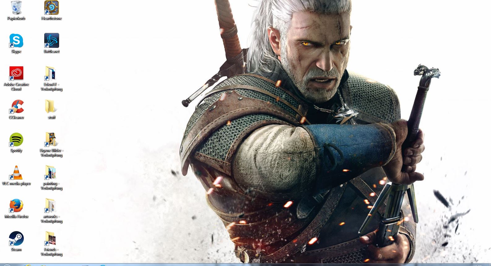 Geralt's face when I finish masturbating and close the browser