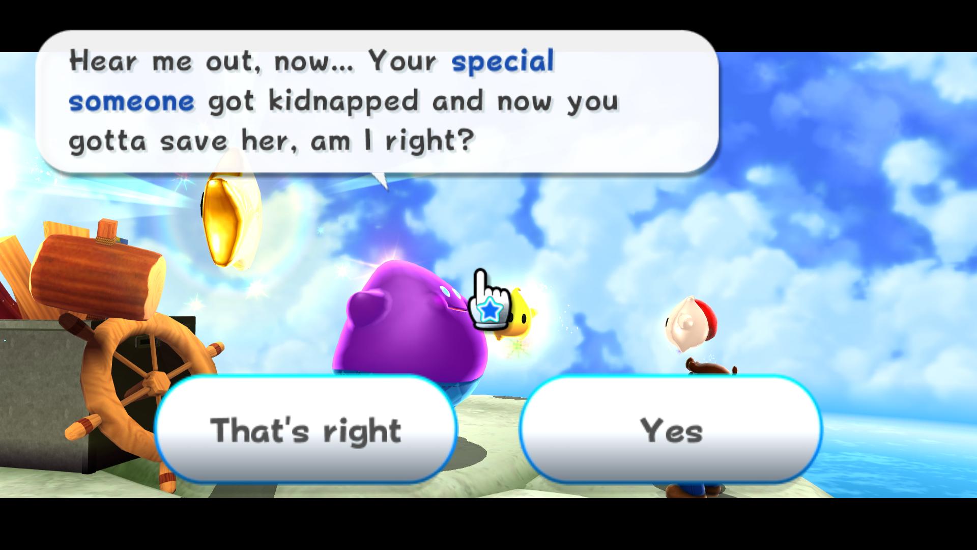 Nintendo sure knows how to do a dialogue tree