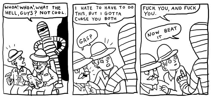 The mummy's curse