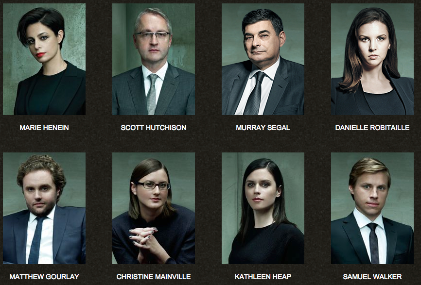 The lawyers in this law firm look like the cast of a TV show about lawyers