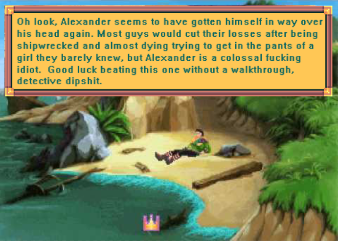 If adventure games were realistic