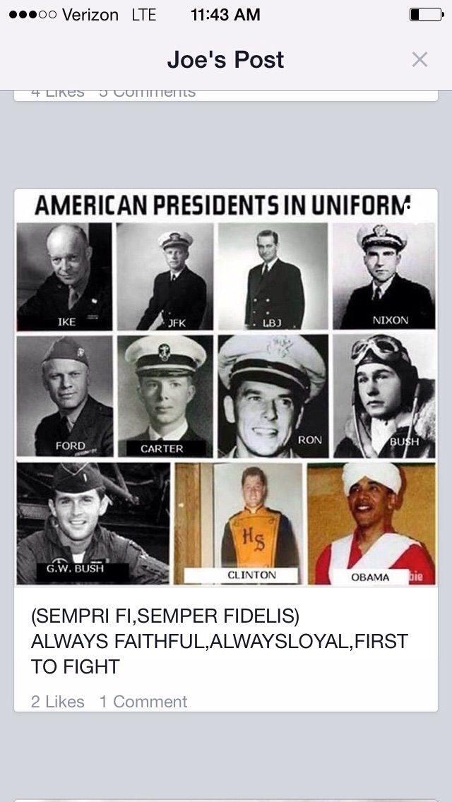 What kind of a uniform is Obama wearing now??? -Grandmasterflash