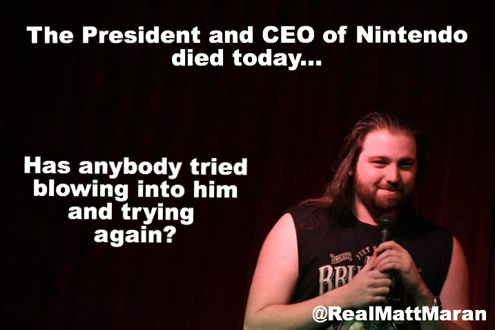 Too Soon: The Nintendo Version