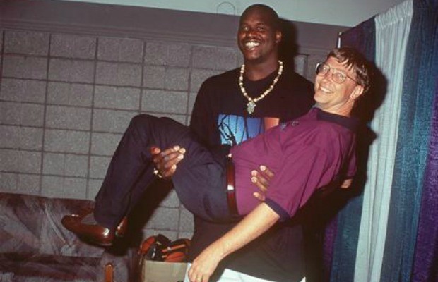 Shaquille O'Neal holding $80 billion