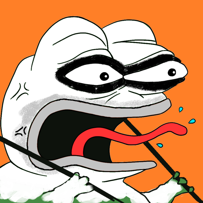 When a filthy bloodbag steals all my rare Pepes