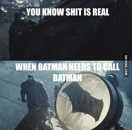 Sometimes Batman Needs Help