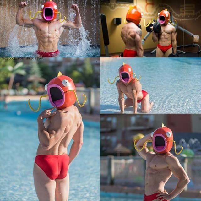 Strong, powerful, and sexy Magikarp