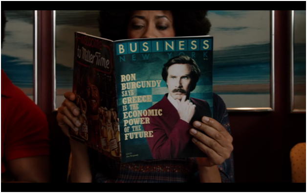 Noticed this while watching Anchorman 2