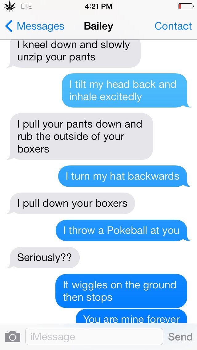 Sexting in the poke world