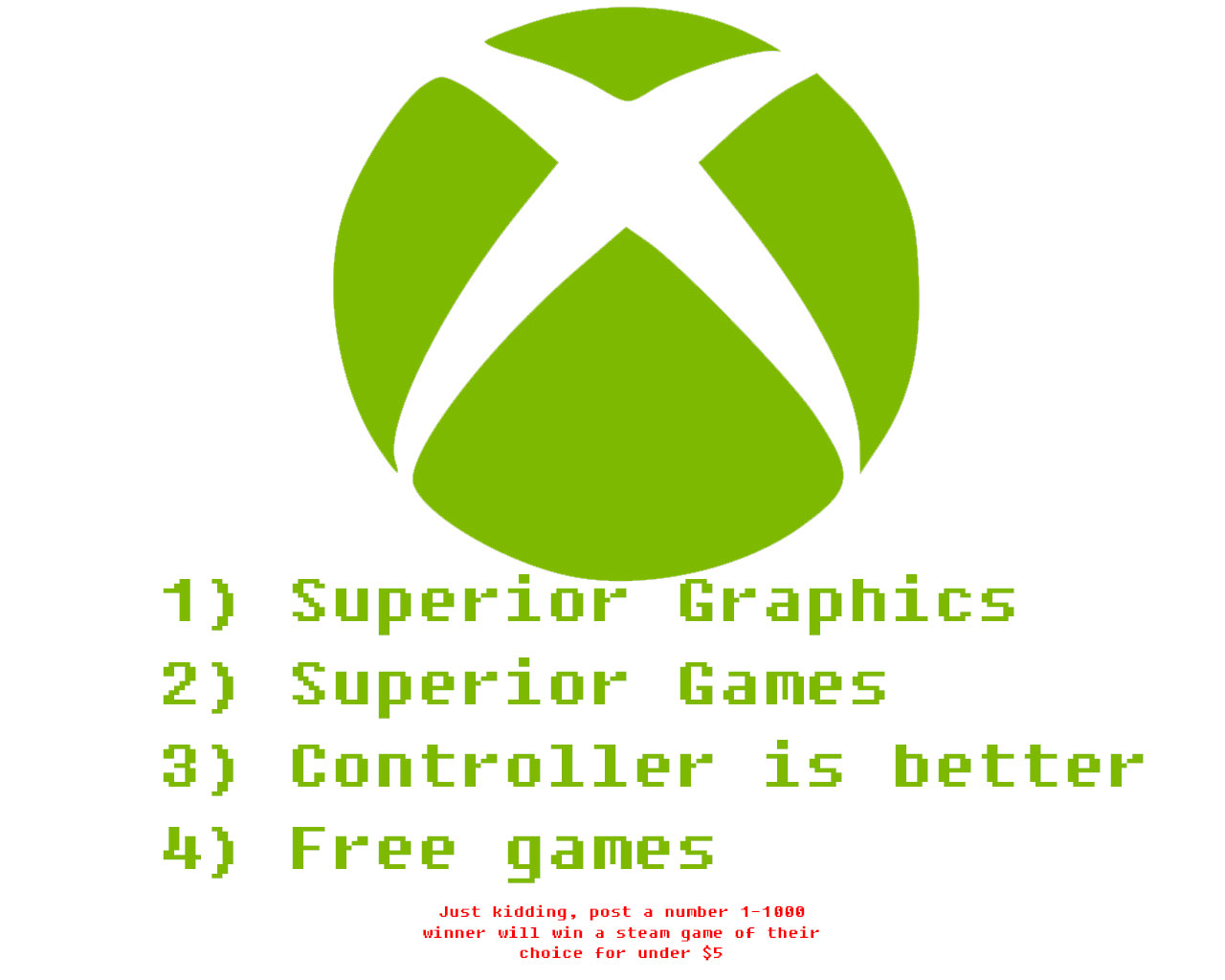 Four Reasons why Xbox is better than PC