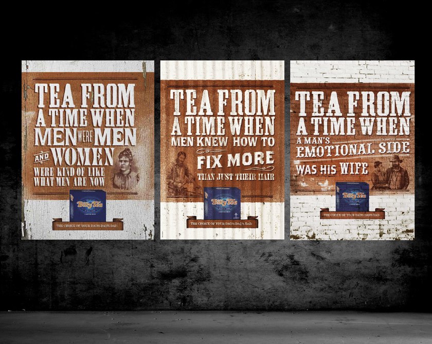 Aussie Tea Company advertisement pulls no punches