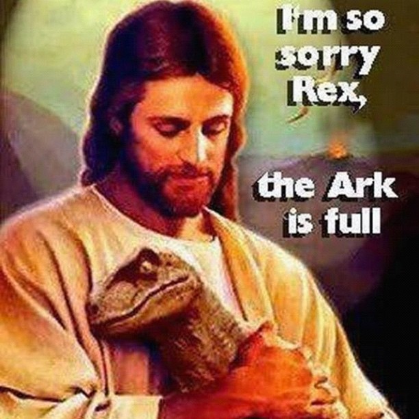 Rex couldn't even give Jesus a hug :'(