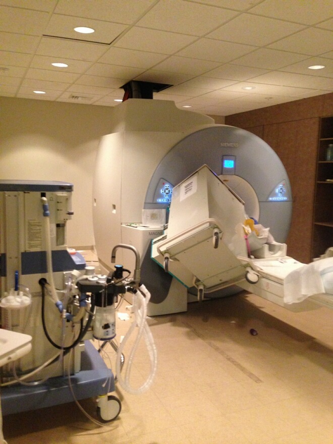 Someone forgot that MRIs are giant ***ing magnets
