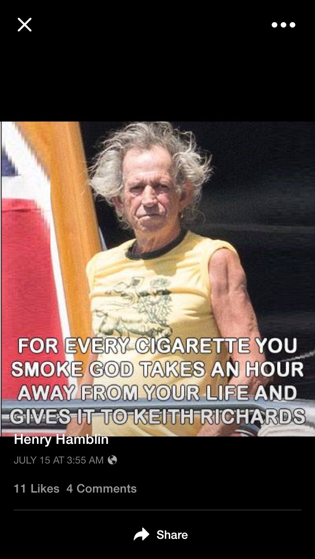 For every cigarette you smoke...