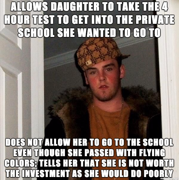 *** dad ruins Father-daughter relationship