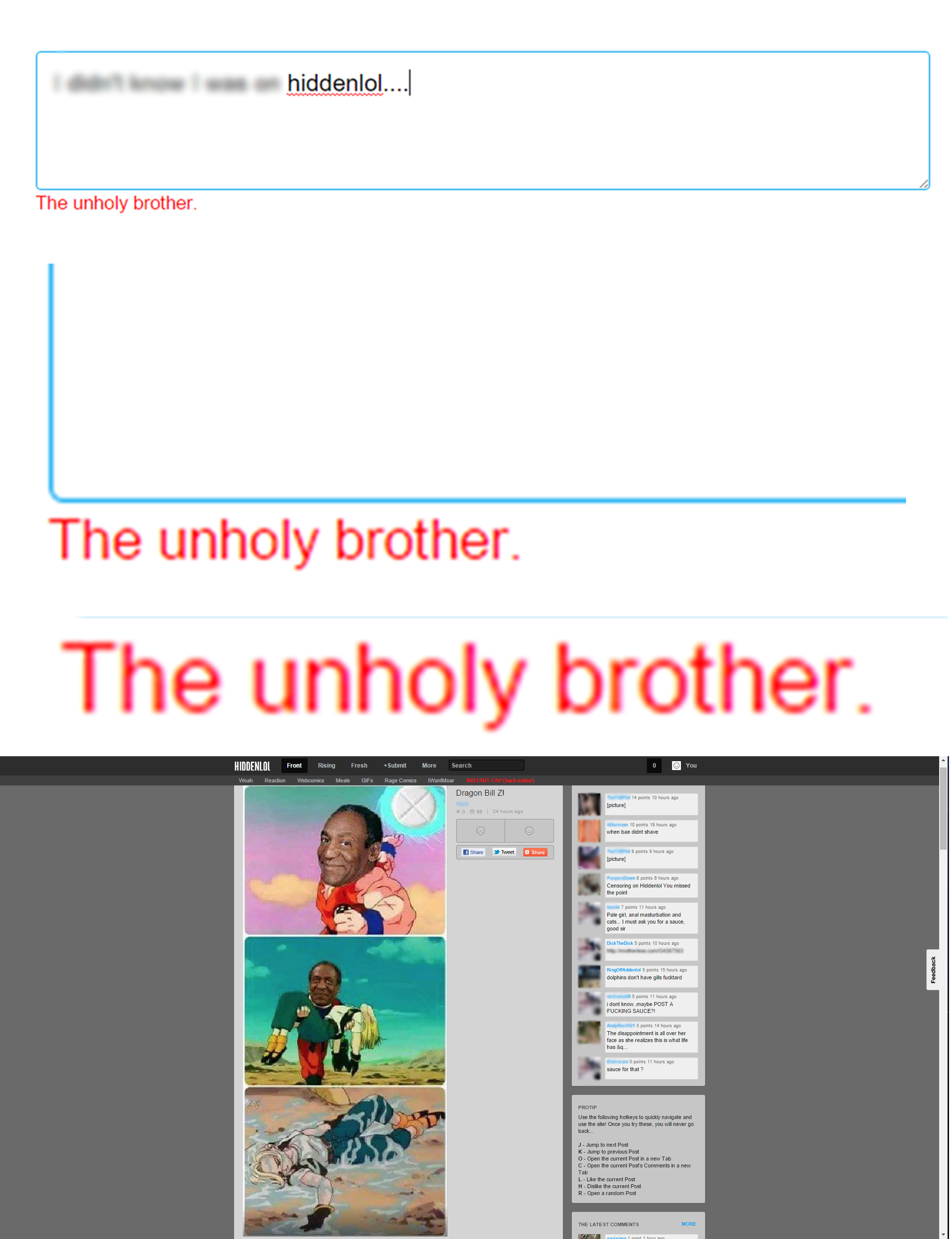 The unholiest of all brothers...