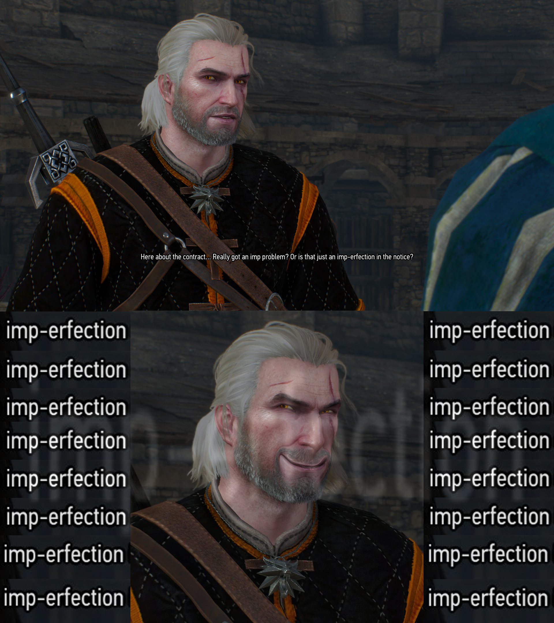Goddamnit, Geralt!