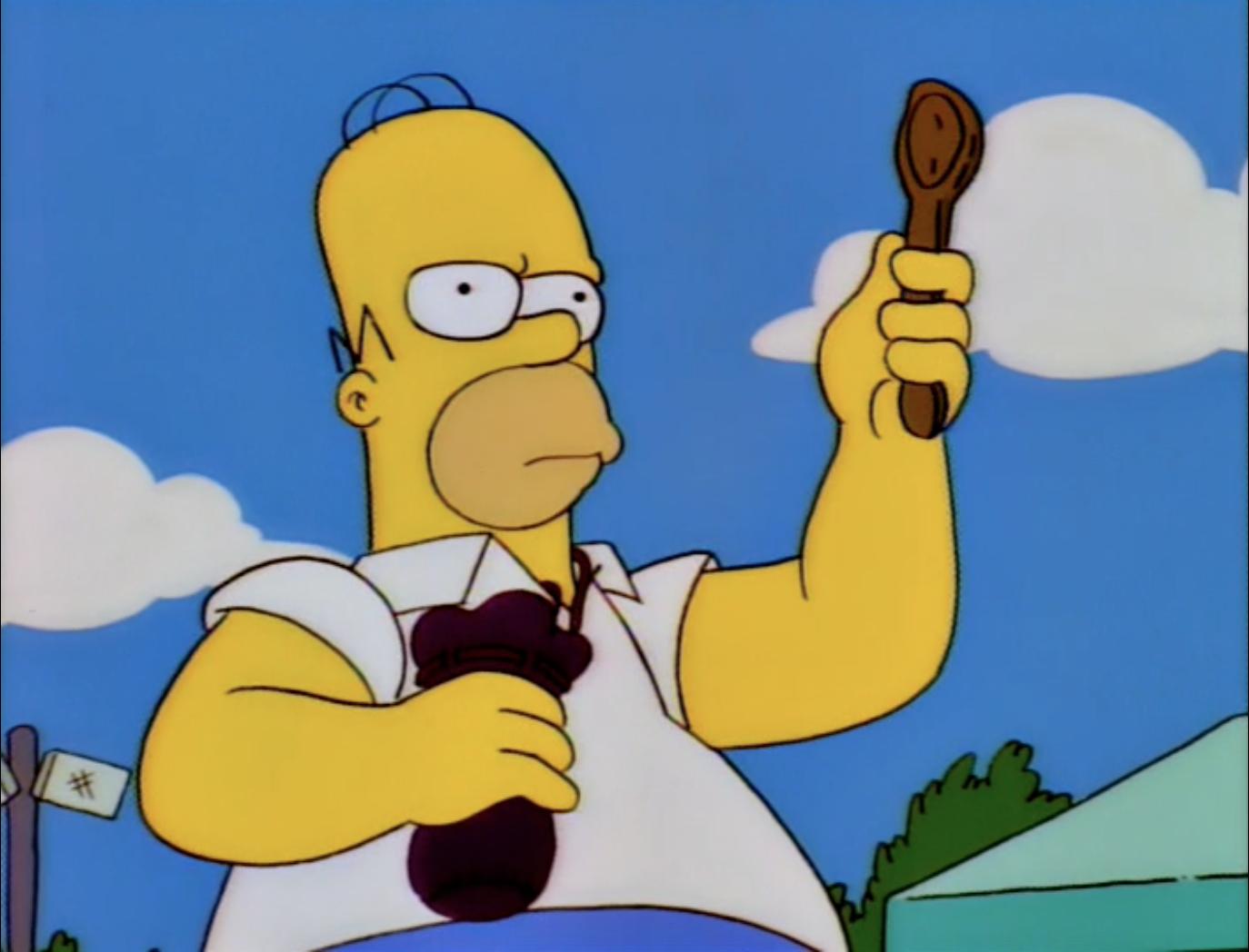 They say he carved it himself... from a bigger spoon.