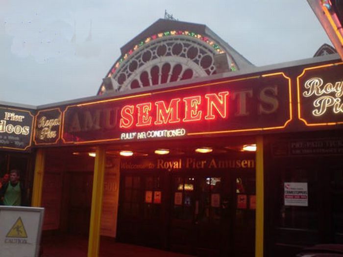 You can't spell amusement without...