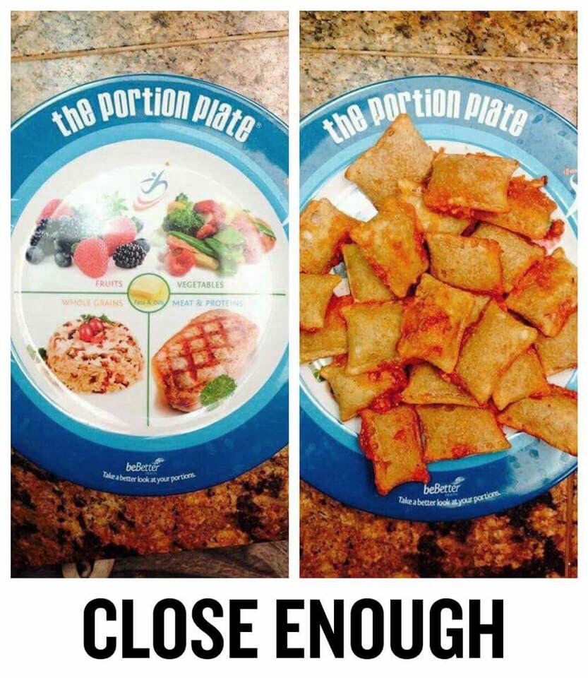 the portion plate!