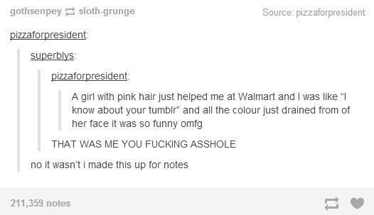 Tumblr in a nuttshell