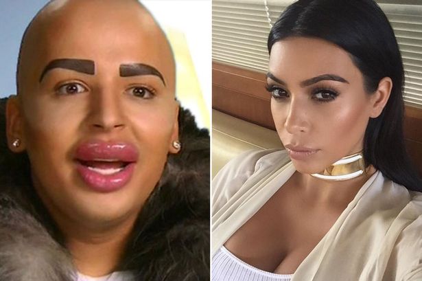 This guy spent Â£100,000 to look like Kim Kardashian