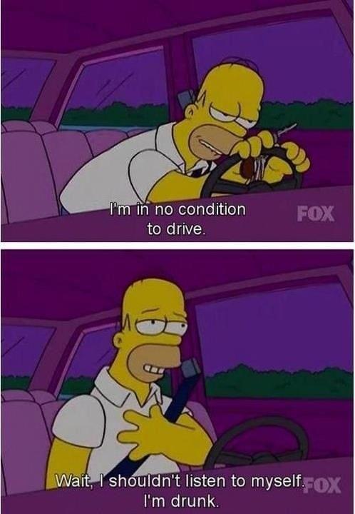 Homer Simpson is a great influence