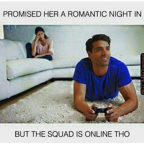Can't let the squad down