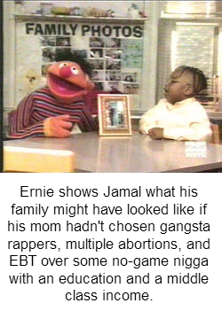 Ernie's show and tell with Jamal