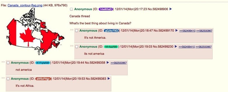 What's nice with Canada ?