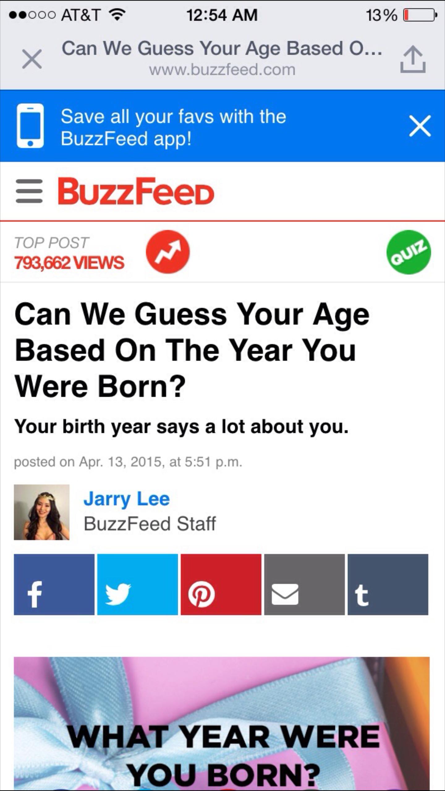 Oops buzzfeed did it again