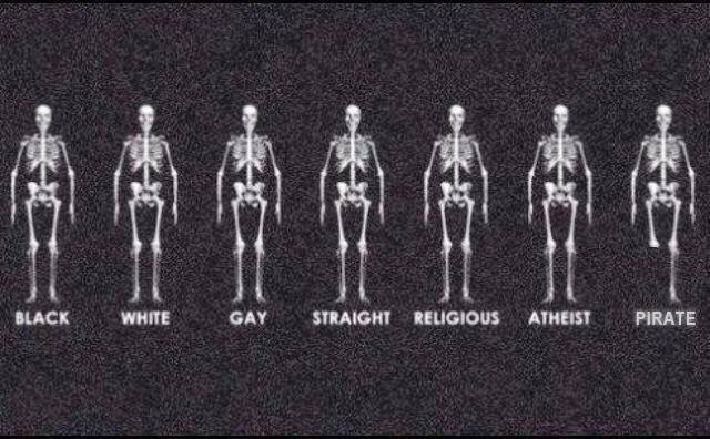 Deep inside, we're all the same. Well, almost.