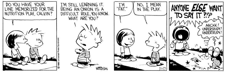 Calvin is ruthless