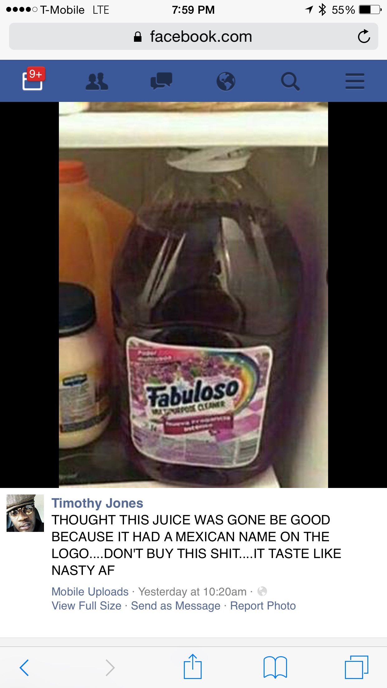 *** that nasty Mexican juice