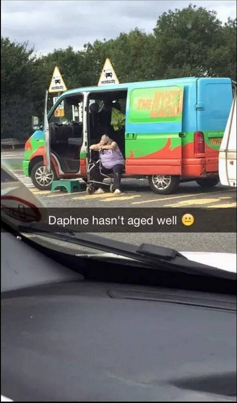Daphne has not aged well...