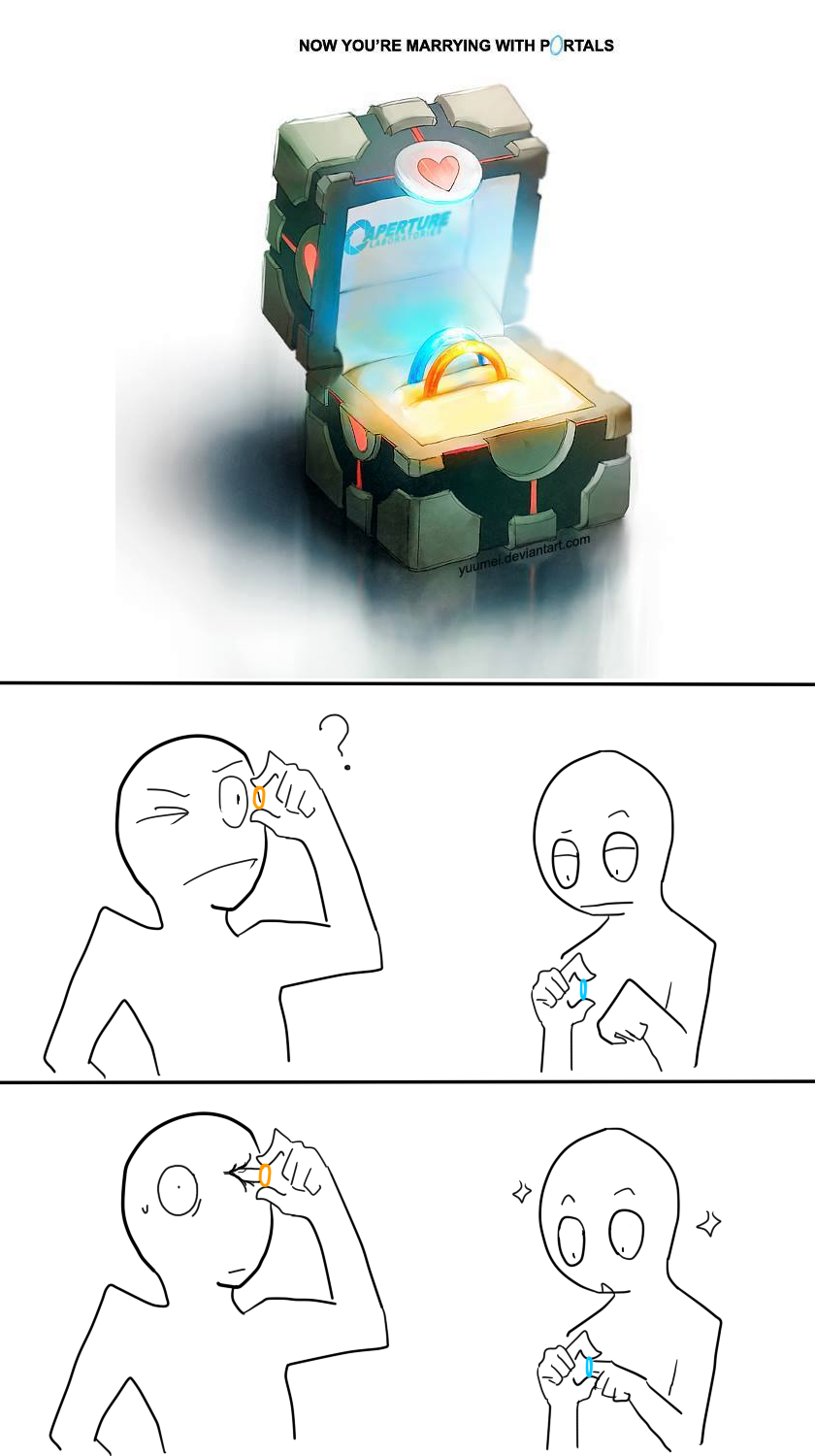 Marrying with portals