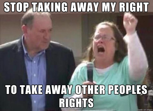 You have to stand up for your rights