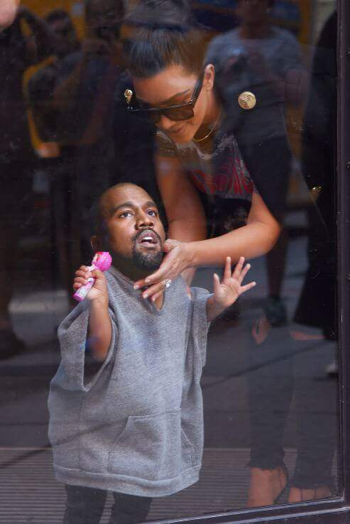 Photoshoped Baby West