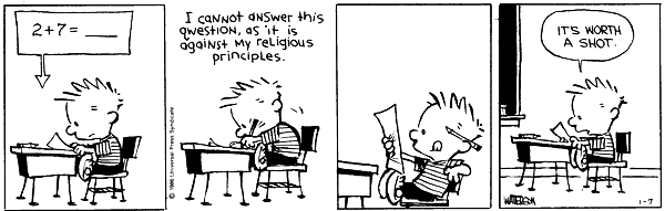 Bill Watterson was ahead of his time.