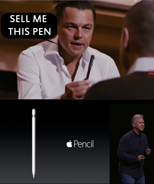 "Sell me this pen"