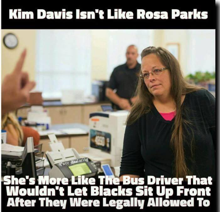 Clearly not Rosa Parks
