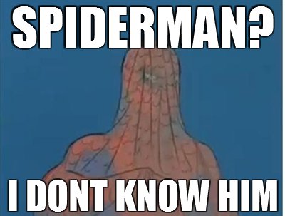 spiderman is weaken ing help us!