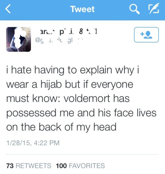 After being harassed for wearing a Hijab