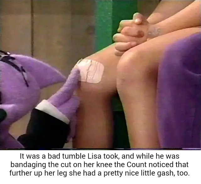 The Count Spots a Wound That Won't Heal