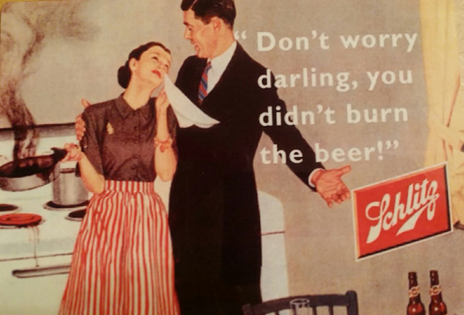 Beer advertisement from 1952
