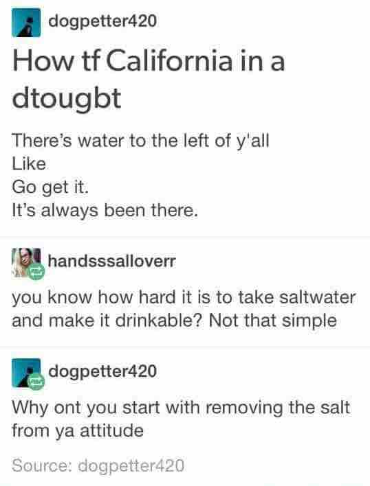 Califorbia drought