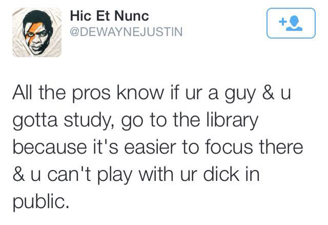 Hit the books first, and your meat second.